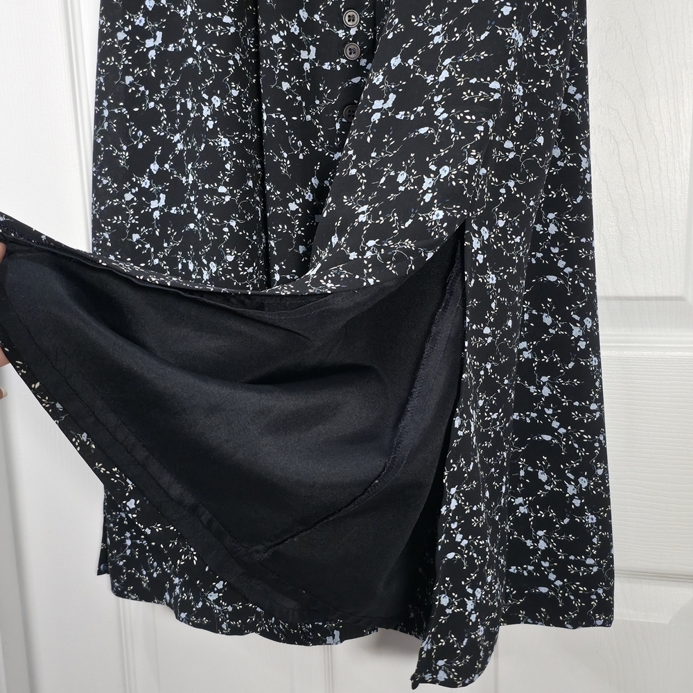 Taylor Black and White Floral Maxi Skirt - Picture 5 of 7